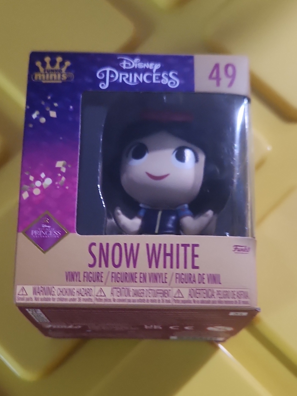 Disney Snow White Vinyl Figure - Purple/Black